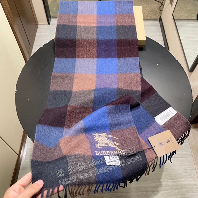 Burberry男女款大格羊絨圍巾 巴寶莉2021新款羊絨圍巾  mmj1522